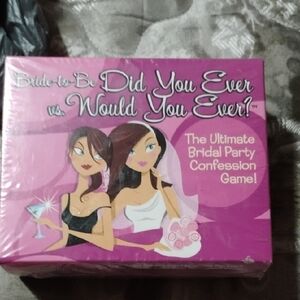Bride-to-Be Did You Ever vs. Would You Ever? Bridal Party Game - Pink